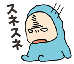 A snowman in the room generation sticker #6082072