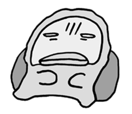 A snowman in the room generation sticker #6082074