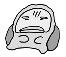 A snowman in the room generation sticker #6082074