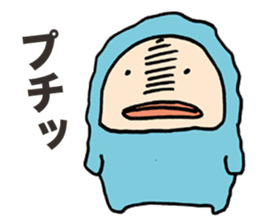 A snowman in the room generation sticker #6082075