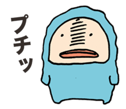 A snowman in the room generation sticker #6082075