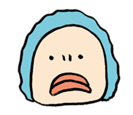 A snowman in the room generation sticker #6082079