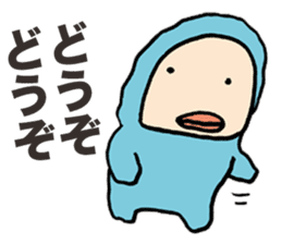 A snowman in the room generation sticker #6082085