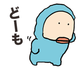 A snowman in the room generation sticker #6082086