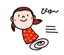 Use it! pigtails Girl. sticker #6082627