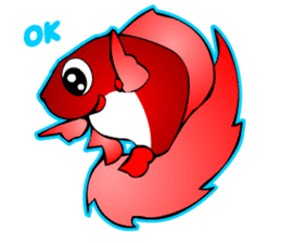 Cool Goldfish chan Pt2 sticker #6082648