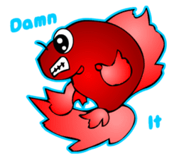 Cool Goldfish chan Pt2 sticker #6082653