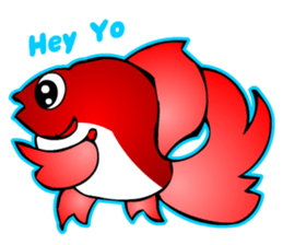 Cool Goldfish chan Pt2 sticker #6082655