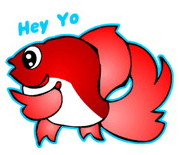 Cool Goldfish chan Pt2 sticker #6082655