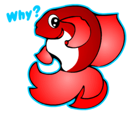 Cool Goldfish chan Pt2 sticker #6082658