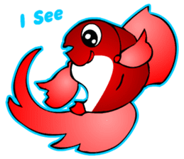 Cool Goldfish chan Pt2 sticker #6082663
