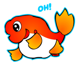 Cool Goldfish chan Pt2 sticker #6082671