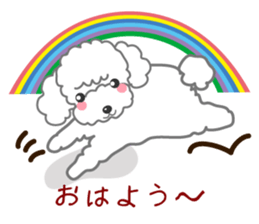 I love Poodle. sticker #6082932