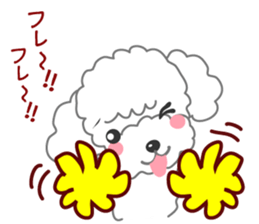 I love Poodle. sticker #6082951