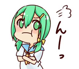 Daily life of girls. sticker #6083043