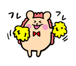 Cute animal stamp sticker #6083261