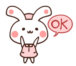 Nurse rabbit sticker #6083398