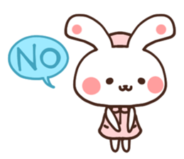 Nurse rabbit sticker #6083399