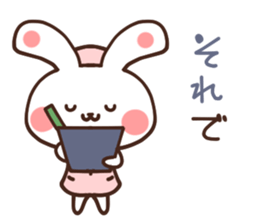 Nurse rabbit sticker #6083406