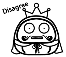 Lucky Daruma Doll 3 sticker #6083504