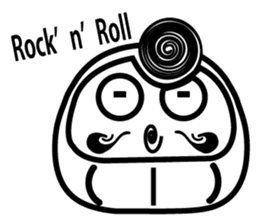 Lucky Daruma Doll 3 sticker #6083506