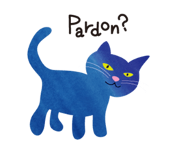 The blue cats sticker #6083848