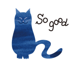 The blue cats sticker #6083851