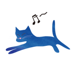 The blue cats sticker #6083855