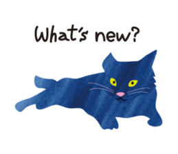 The blue cats sticker #6083860