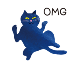 The blue cats sticker #6083864