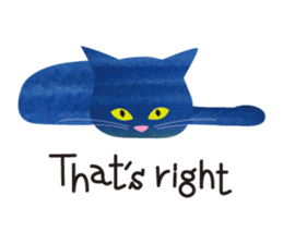 The blue cats sticker #6083867