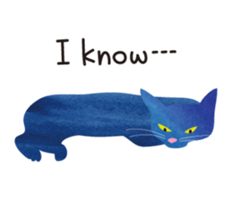 The blue cats sticker #6083868