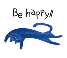 The blue cats sticker #6083871