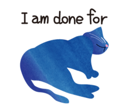The blue cats sticker #6083872