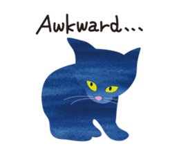 The blue cats sticker #6083876