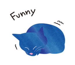 The blue cats sticker #6083877