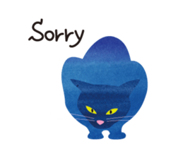 The blue cats sticker #6083879