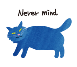 The blue cats sticker #6083881