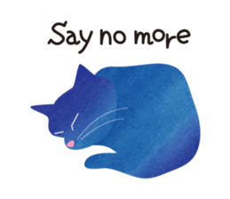 The blue cats sticker #6083884