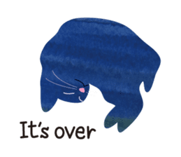 The blue cats sticker #6083885