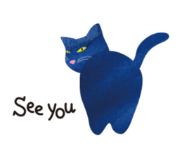 The blue cats sticker #6083886