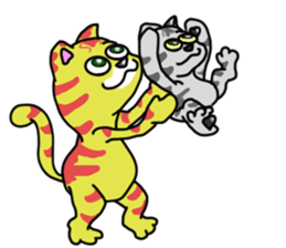 the cats life sticker #6083929