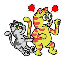 the cats life sticker #6083930