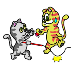 the cats life sticker #6083932