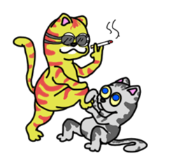 the cats life sticker #6083941