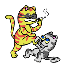 the cats life sticker #6083941