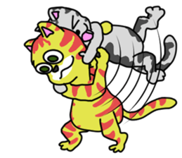 the cats life sticker #6083955