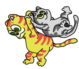 the cats life sticker #6083956