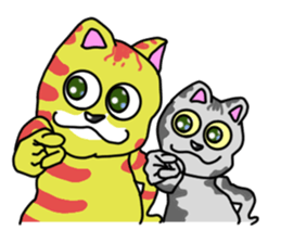 the cats life sticker #6083958