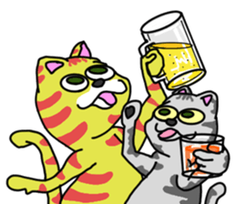 the cats life sticker #6083959